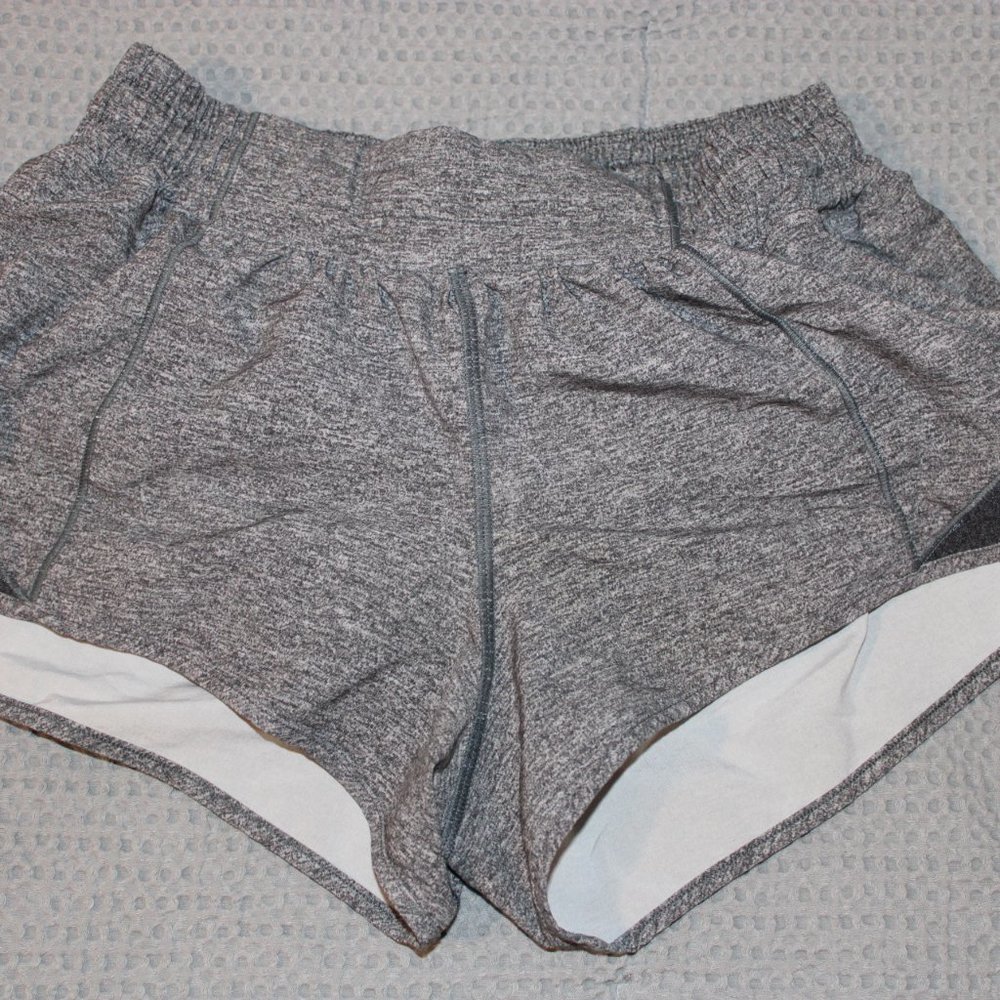 Gray Size 4 Lululemon Hotty Hot Shorts